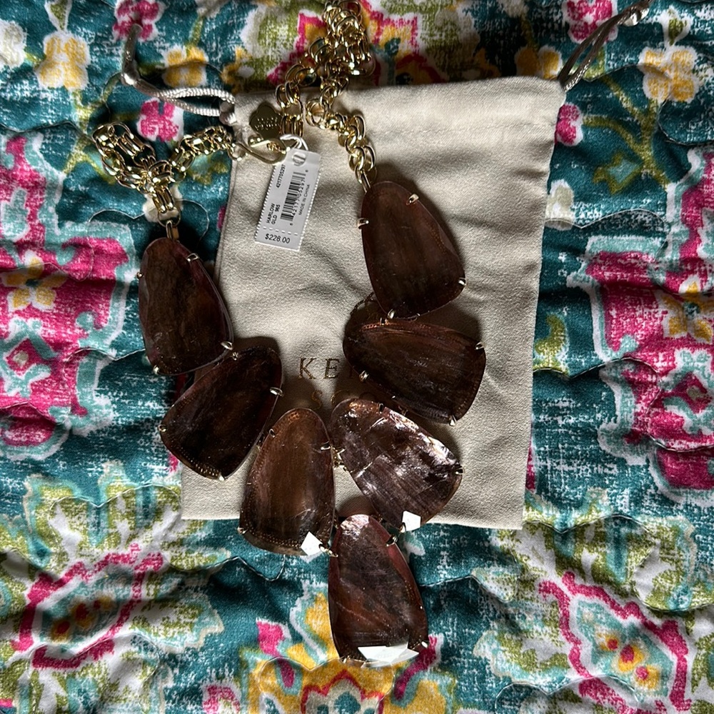 Kendra Scott Harlow Sable Mica NWT